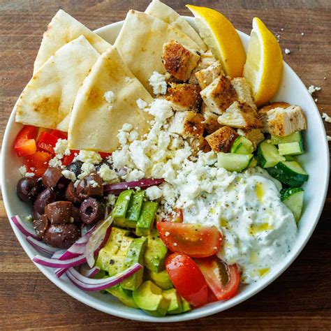 Greek Chicken Bowls Recipe (VIDEO) - NatashasKitchen.com