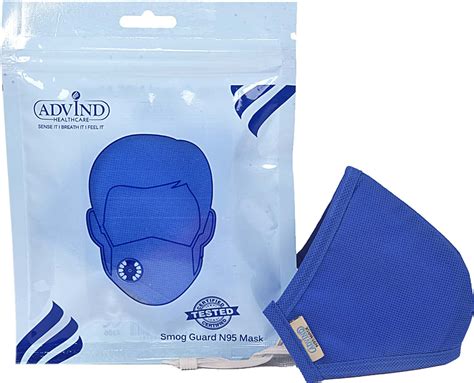 Buy ADVIND HEALTHCARE SMOG GUARD N95 KIDS MASK WITHOUT VALVE XS (3-5 ...