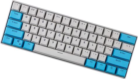 Buy BOYI 61 PBT Keycaps,61 Key ANSI 60% Layout OEM Profile PBT Thick ...