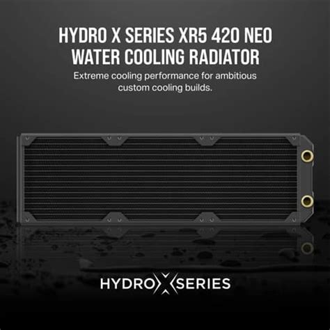 Buy CORSAIR Hydro X Series XR5 420 NEO Water Cooling Radiator, Best Price