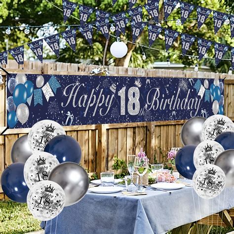 18th Birthday Party Decoration Ideas