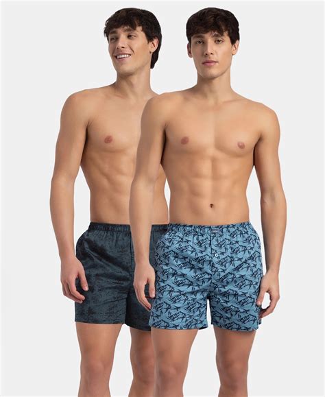 Buy Super Combed Mercerized Cotton Woven Printed Inner Boxers with ...