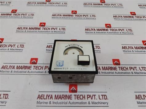 Siemens 150-500V Phase Sequence Indicator – Aeliya Marine Tech