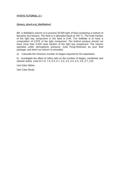 Image result for HYSYS Tutorial