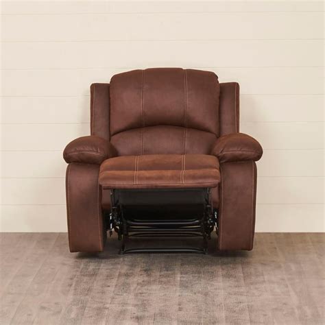 Buy Madrid Nxt Fabric 1-Seater Recliner - Brown from Home Centre at ...