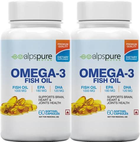 Omega 3 Fish Oil Online in India at Best Prices | Flipkart.com