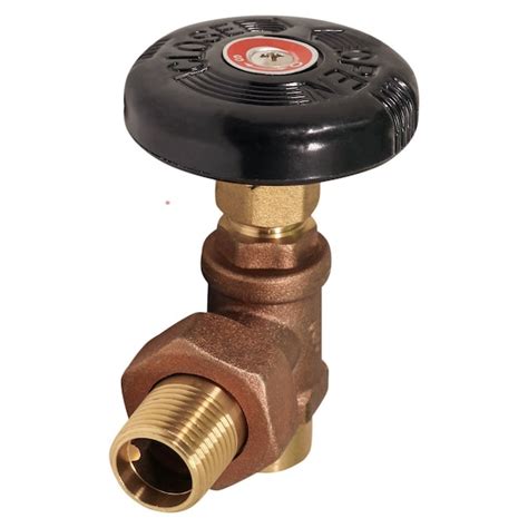 Everflow SWTxMale Heavy Duty Hot Water Steam Radiator Valve 1/2" HWV ...