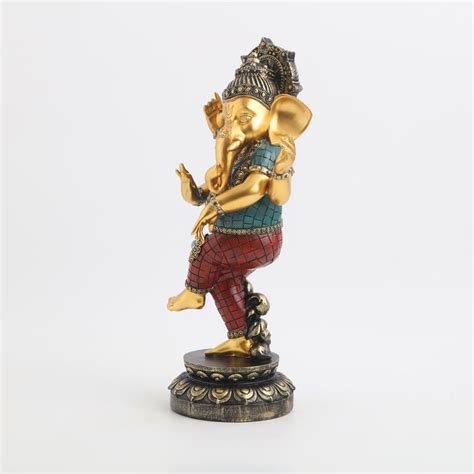 Buy Alpana Polyresin Dancing Ganesha Figurine from Home Centre at just ...