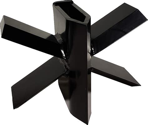 Amazon.com: RuggedMade 6-Way Log Splitter Wedge, Steel Six Way Wood ...