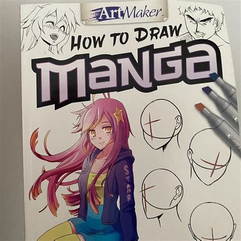 Manga drawing book tutorial learning how to draw.... - Depop