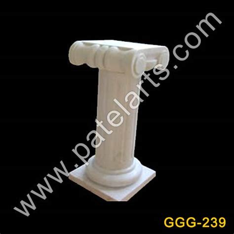 marble Pedestals & Table Bases, White Marble Table Base, Makrana White ...