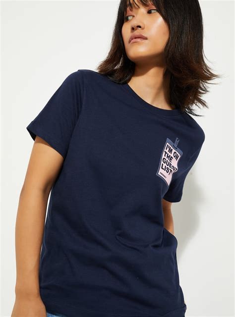 Buy URB_N Women Back Printed T-shirt Online at just Rs. 249.0 ...