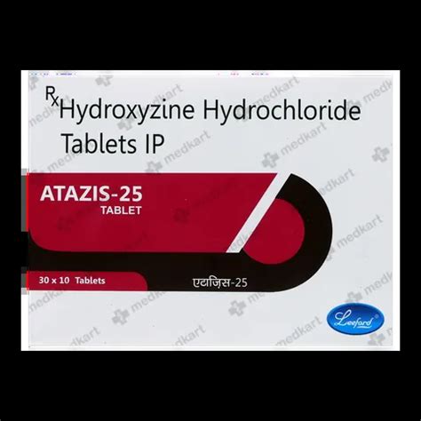 ATAZIS 25MG TABLET 10'S Price, Uses, Side Effects & Substitutes | Medkart
