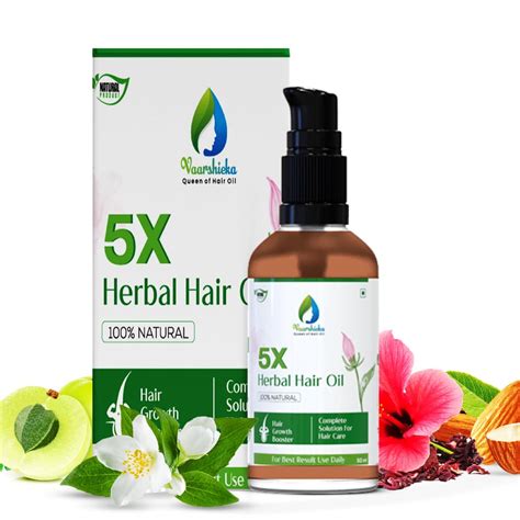 Buy Vaarshieka Herbal Hair Oil | 5X Benefits with 21 Natural Herbs ...