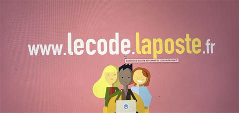 Image result for Code La Poste Test