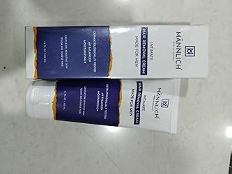 Buy Mannlich Intimate/Private Hair Removal Cream for Men (100 ml ...