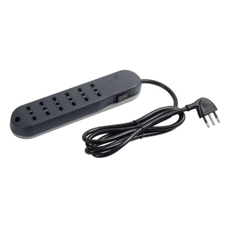 3636GBF Bticino | Bticino 1.5m 6 Socket 2P+T Extension Socket, 250 V ac ...