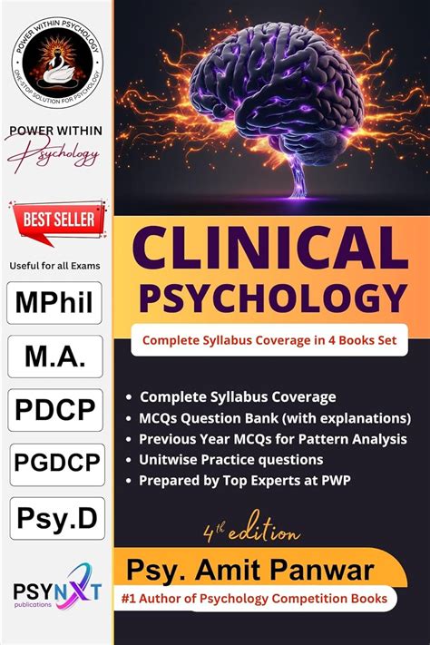 PWP MPhil / MA Clinical Psychology (4 Books Set) - Professional Diplom ...