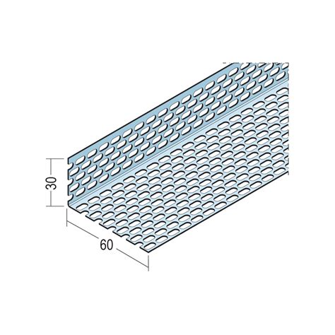 Certifix Ventilated Profile Angle Double Sided Oval Perforation 30 x 6