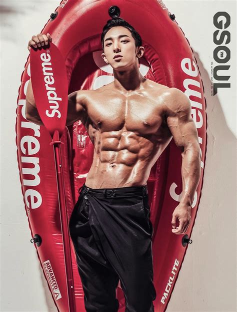 韩国健身运动员肌肉帅哥kimhayeon 韩国 健身迷网