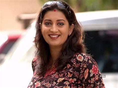 Smriti Irani hints at ‘saas’ jokes for daughter’s fiance