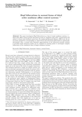 Fillable Online nt ntnu Hopf Bifurcations in Normal Forms of Third ...