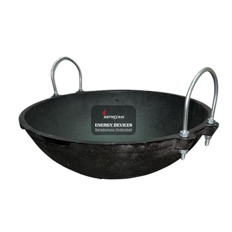 Commercial Cast Iron Kadai – Aarogyam India