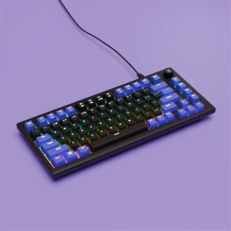 Hive Black - Purple Wired Gaming Keyboard – Kreo