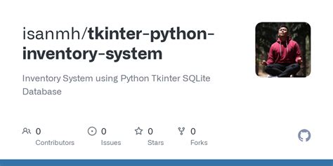 Inventory Management System Project in Python Tkinter 的图像结果