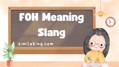 FOH Meaning Slang: A Comprehensive Guide to Understanding and Using FOH ...