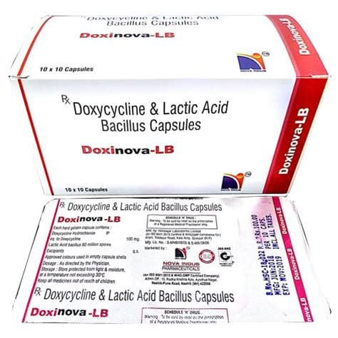 DOXINOVA-LB Tablets NOVA INDUS PHARMACEUTICALS