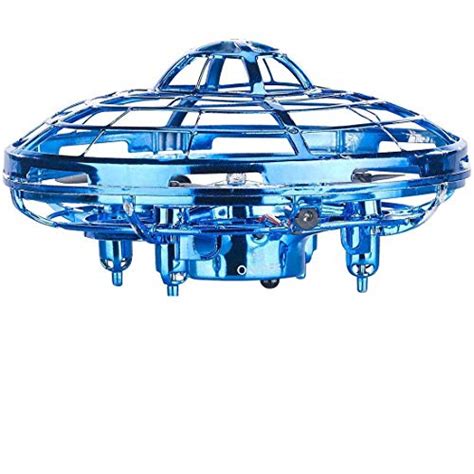 DEEWYN Flying UFO Mini Drone Toy IR Sensor Hand Operated for Kids ...