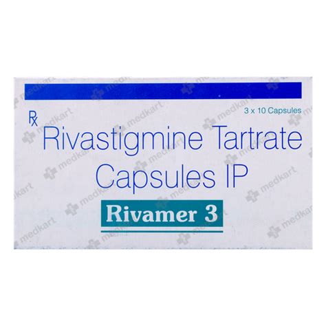RIVAMER 3MG TABLET 10'S, Price, Composition & Generic Alternatives ...