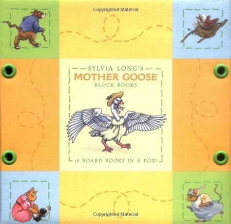 Sylvia Long's Mother Goose Block Books: 16 Board Books in a Box (Block ...