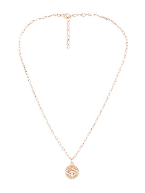 ZAVERI PEARLS Gold Tone Dazzling Diamonds Embellished Contemporary Evil ...