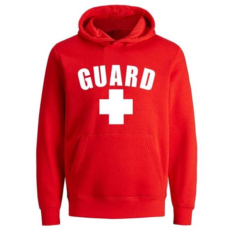 Red Lifeguard Hoodie | Lifeguard hoodie, Hoodies, Lifeguard sweater