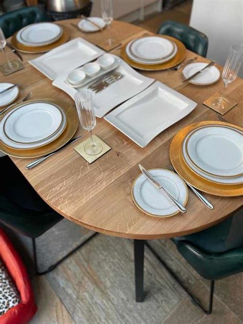 Image result for Round Rustic Dining Table