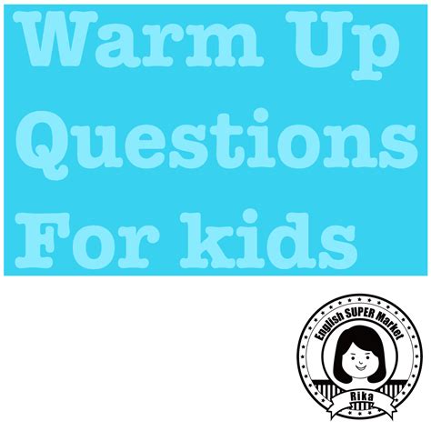 Warm Up Questions for Kids | Baamboozle - Baamboozle | The Most Fun ...