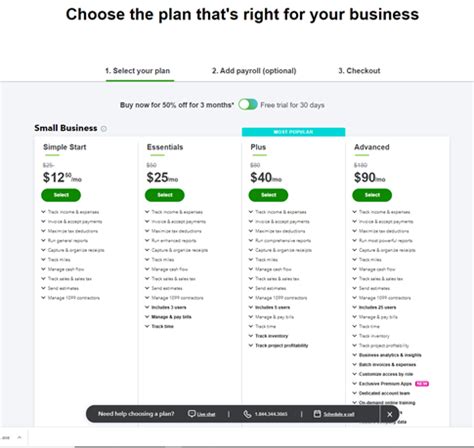 Image result for QuickBooks Plus vs Simple Start
