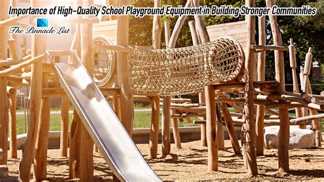 Importance of High-Quality School Playground Equipment in Building ...