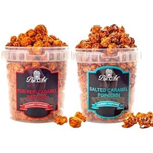 Pop Art Combo of Peri Per & Salted Caramel Popcorn Bucket | Ready to ...