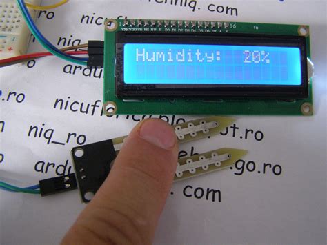 Arduino tehNiq: Soil moisture (humidity) measure system