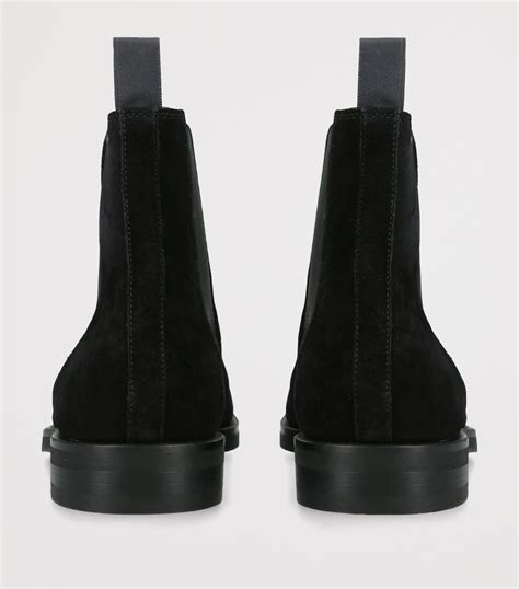 Magnanni Black Suede Kliff Chelsea Boots | Harrods IN