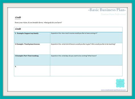 Simple Basic Business Plan 的图像结果