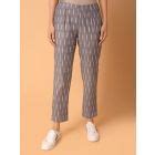 Grey Ikat Cotton Shrug