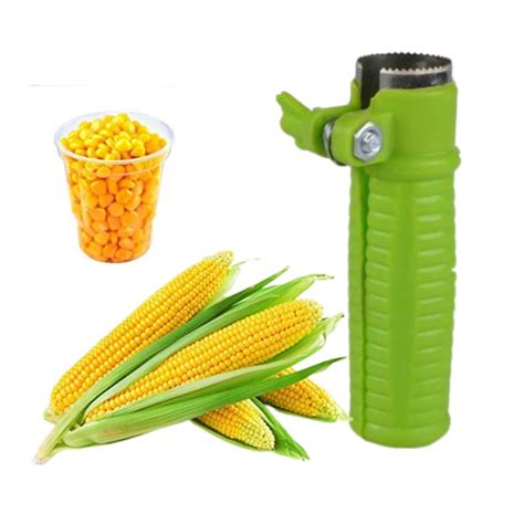 Buy Suzec Plastic Corn Cutter/Stripper with Stainless Steel Blades ...
