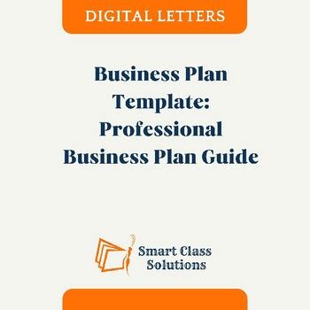 Professional Business Plan Template 的图像结果
