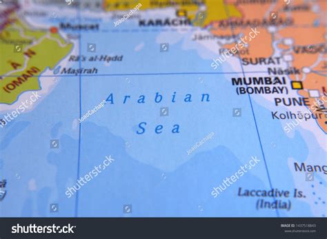 Arabian Sea World Map