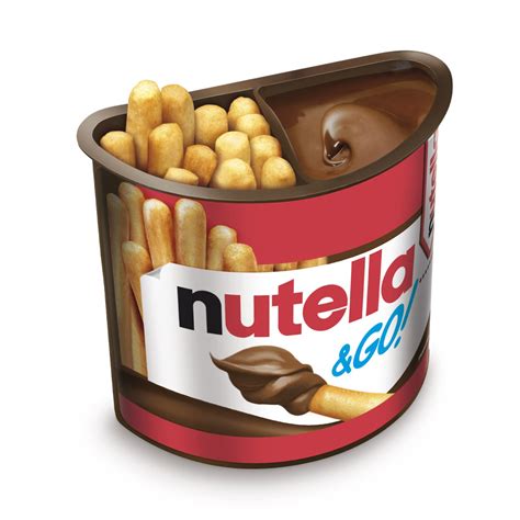 Nutella Ferrero Go Hazelnut Spread Malted Bread Sticks, 48g Pack Of ...
