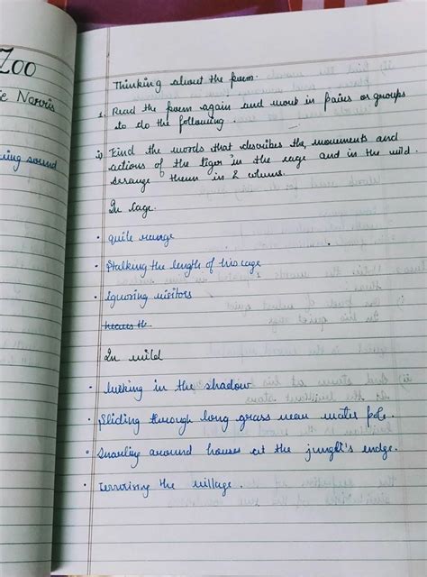 Read the poem again, and work in pairs or groups to do the following ...